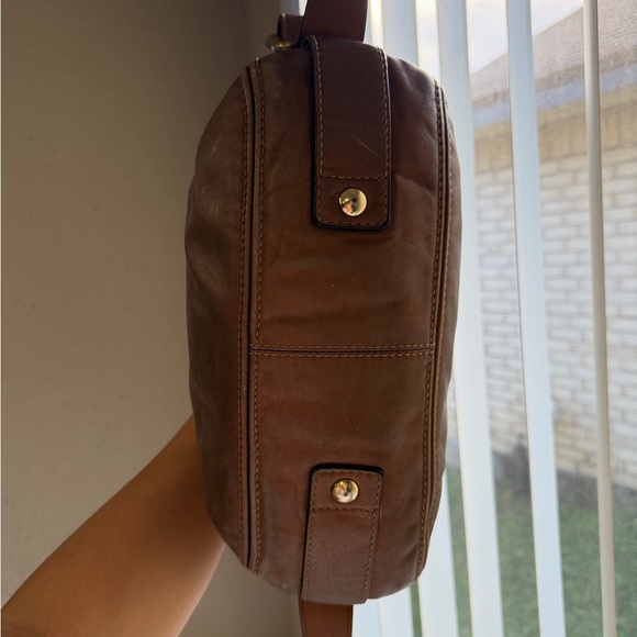 Coach Zoe Leather Hobo shoulder bag - Picture 5 of 15